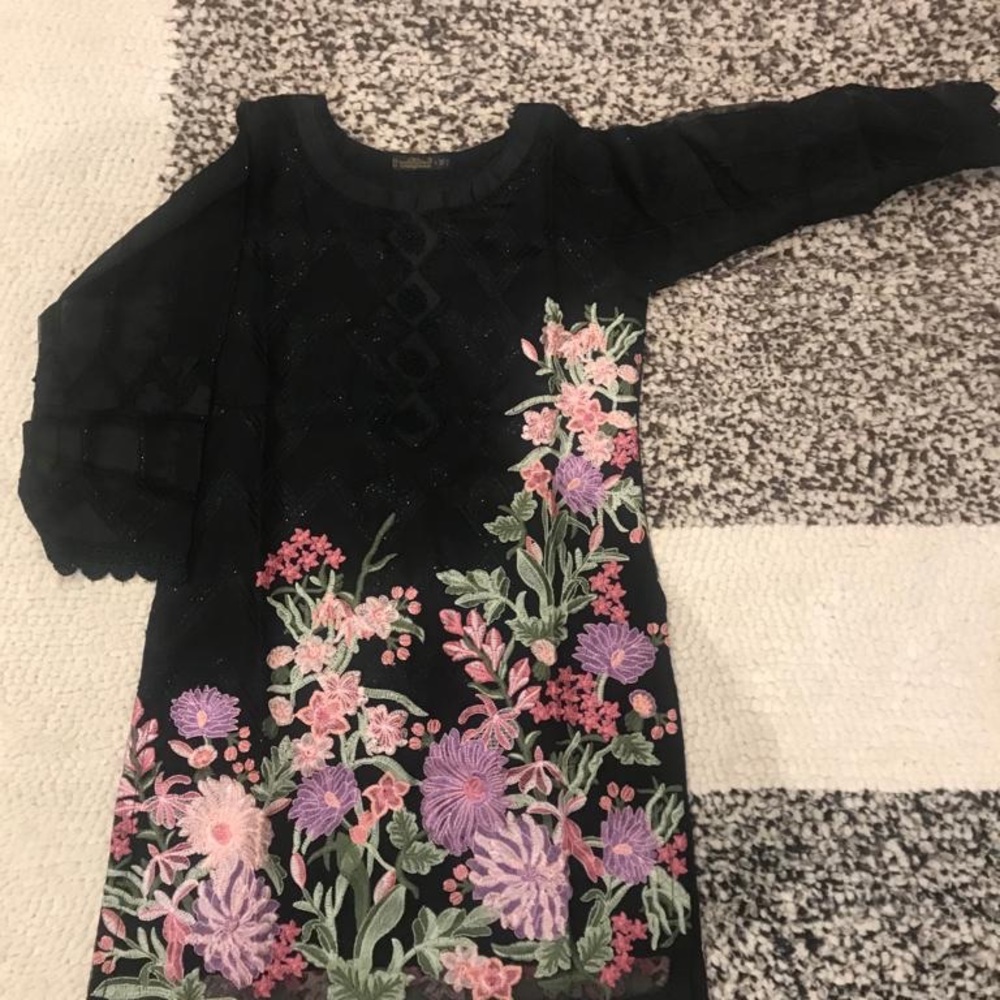 Black Kurta